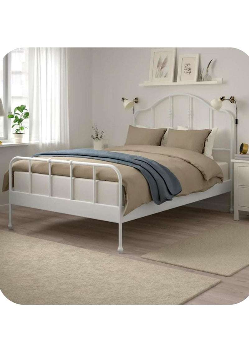 Living Steel Bed With Thick Steel Base 200*160*115cm  - Image 4