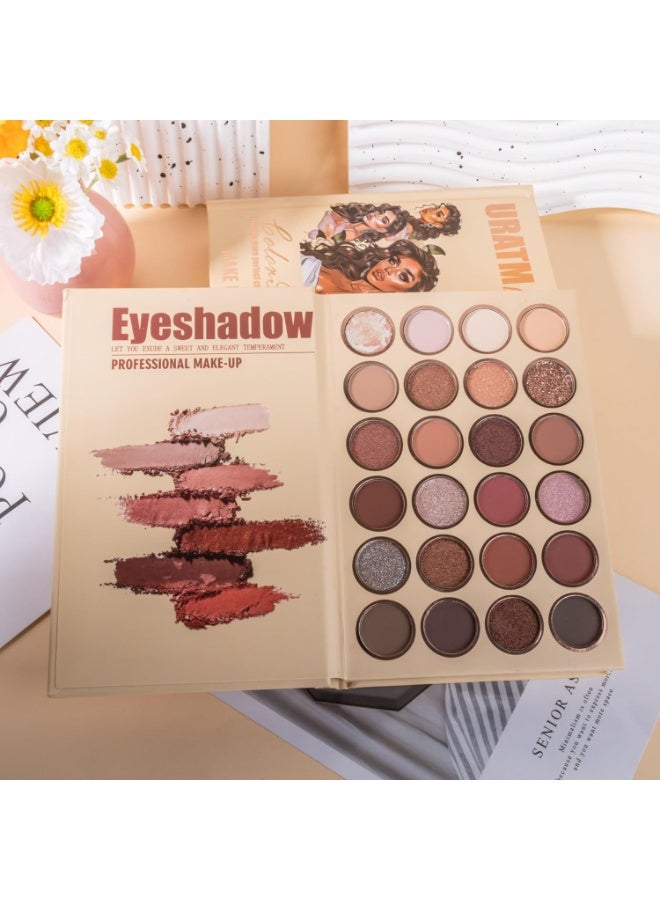 4-Layer Multi - Functional Beauty Book Kit- Style Makeup Palette Ingeniously Combines Eyeshadows, Blushes, Highlighters, Contour Powders In One,Best Choice for A Gift for Women (U103B) - Image 3