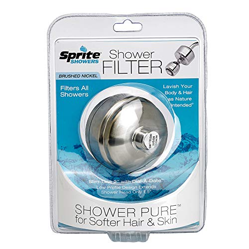 Sprite Industries Universal Shower Filter in Brushed Nickel - Image 3