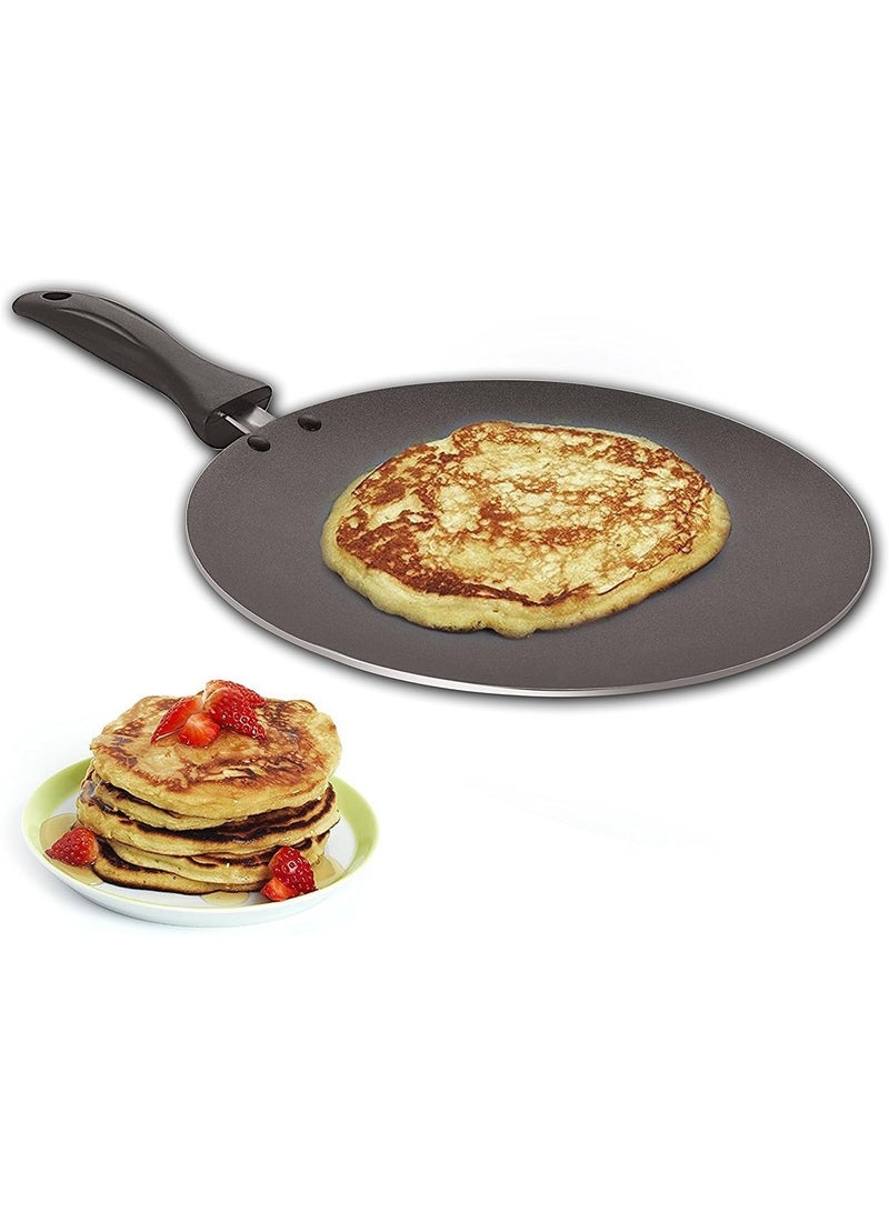 32cm Non-Stick Granite Crepe Pan with Ergonomic Handle – Ideal for Crepes, Pancakes & Flatbread - Image 3
