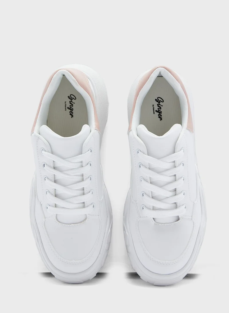 Ginger Back Colour Sneakers