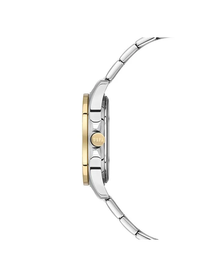 U.S. Polo Assn. Stile 32mm Women's Watch with Silver Dial & Stainless Steel Bracelet