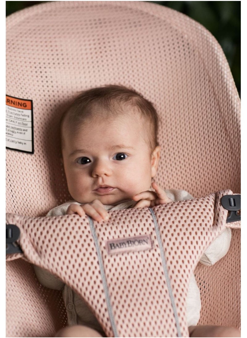 BABYBJORN - Bouncer Bliss, Mesh - Pearly Pink - Image 1