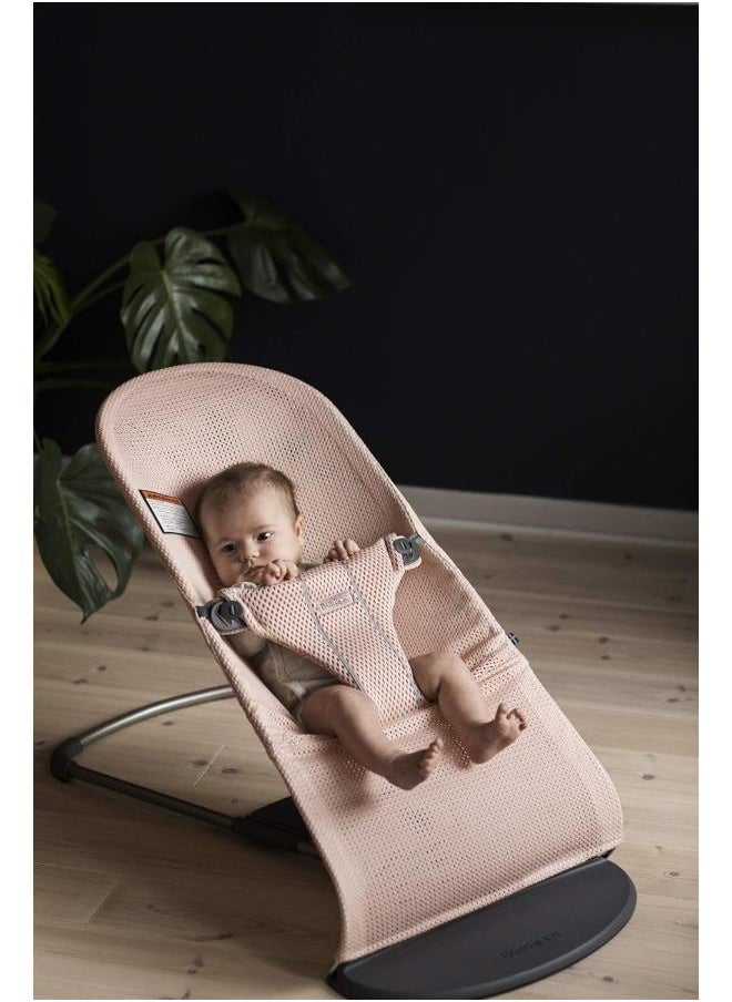 BABYBJORN - Bouncer Bliss, Mesh - Pearly Pink - Image 1