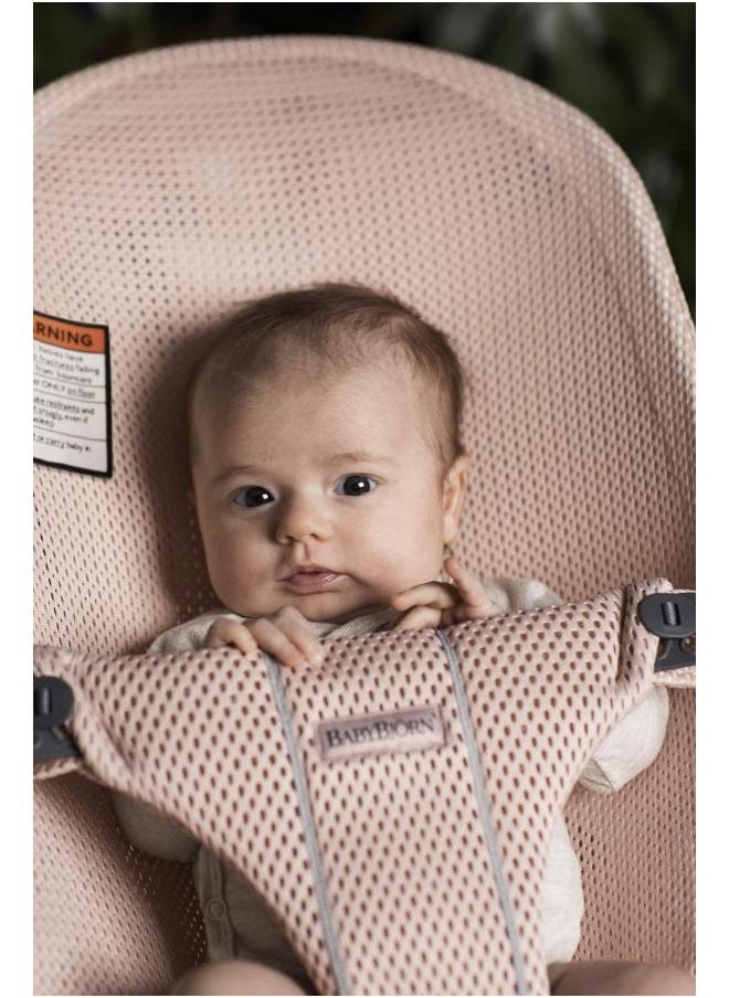 BABYBJORN - Bouncer Bliss, Mesh - Pearly Pink - Image 1