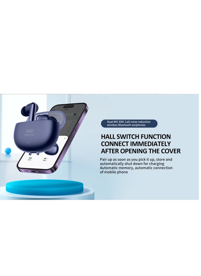Engage - Sound your style with Engage PODS E86A Bluetooth Dark Blue - Image 1