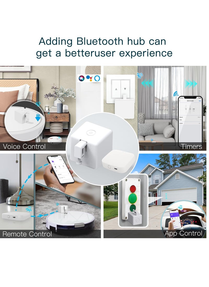 Excefore - Tuya Bluetooth Fingerbot Hub, WiFi Smart Home Hub, Smart Home Bridge, App Remote Control, Compatible with Smart Life App and Alexa, Google Home - Image 1