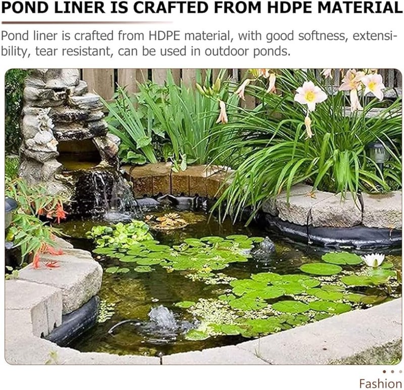 بطانة HDPE لبركة الأسماك الكبيرة غشاء تربية مقاوم للتسرب حماية مخصصة قطع وسادة - Image 5