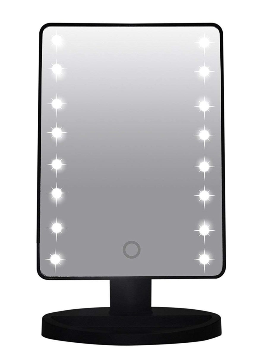 Divik Divik Adjustable 16 LED Studio Glow Vanity MakeUp Light Natural Light Makeup and Shaving Dressing Table Top Stand Portable LED Vanity Mirror Lights Mirror 1Pcs  - Image 1