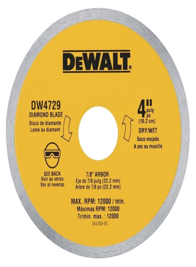 DEWALT 4-in x 0.06-in Ceramic Tile Bl, Yellow - Image 1