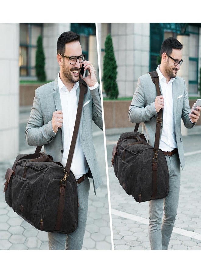 S-ZONE Garment Bags for Travel Convertible Garment Duffle Bags for Travel Suit Carry on Luggage for Men Hanging Suitcase - Image 2