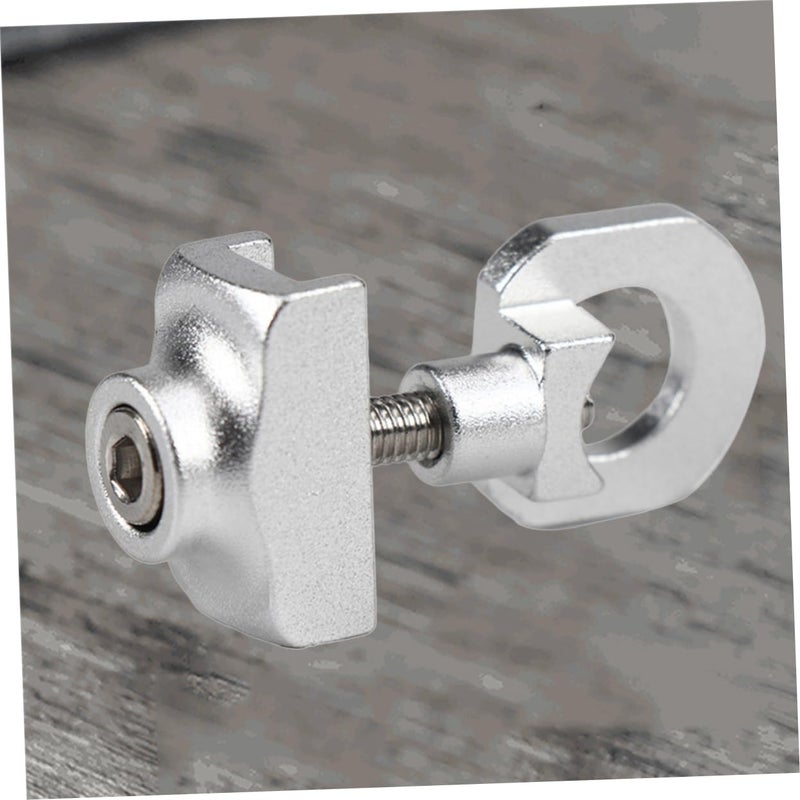 Bicycle Chain Tensioner CNC Adjuster Tool Roller for Folded Bike Silver - Image 4