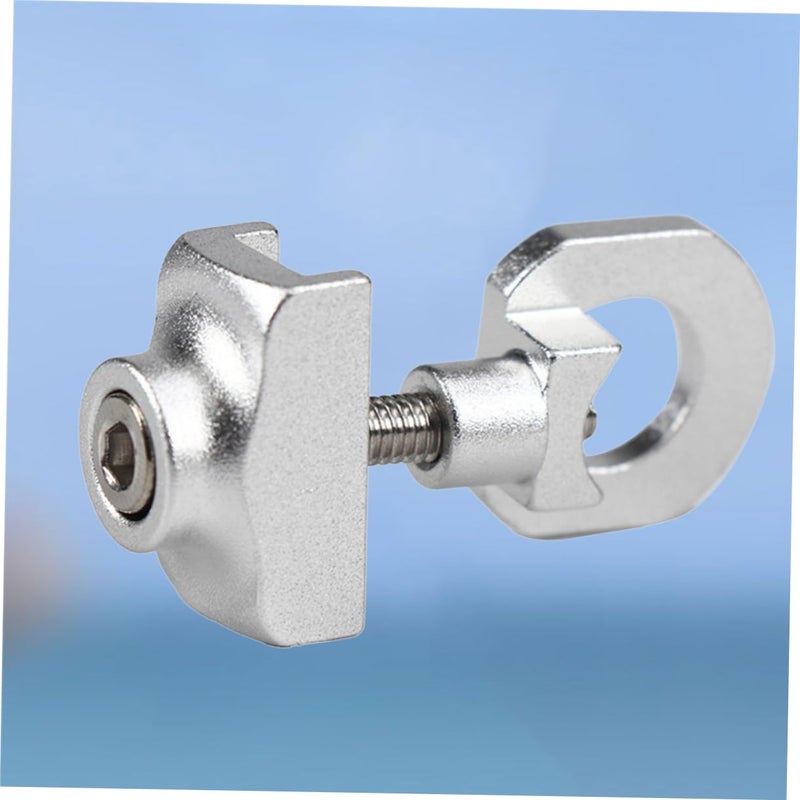 Bicycle Chain Tensioner CNC Adjuster Tool Roller for Folded Bike Silver - Image 5