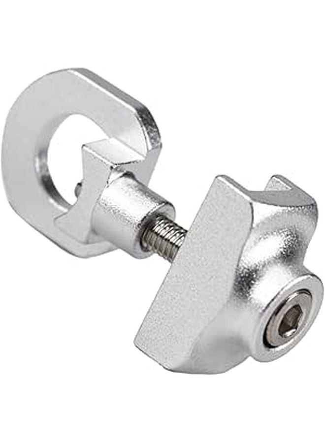 Bicycle Chain Tensioner CNC Adjuster Tool Roller for Folded Bike Silver - Image 1