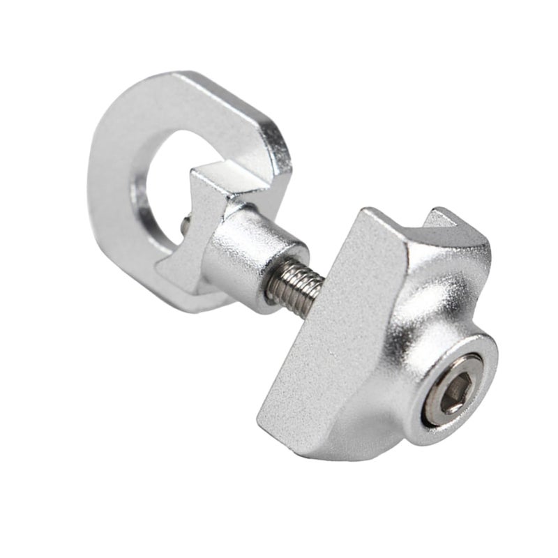 Bicycle Chain Tensioner CNC Adjuster Tool Roller for Folded Bike Silver - Image 2