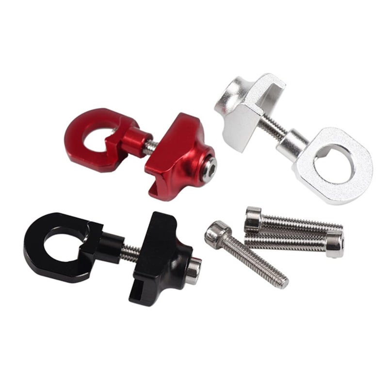 Bicycle Chain Tensioner CNC Adjuster Tool Roller for Folded Bike Silver - Image 3