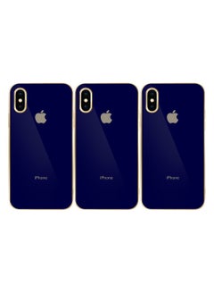 HICOOL 3Pack for iPhone X Case/ iPhone XS Case Shockproof Hard PC Electroplated Ultra Thin Back Cover 5.8 inch  - Image 3