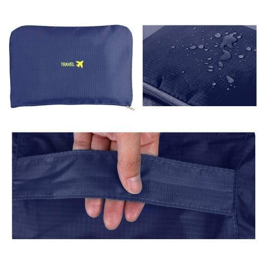DRUDRAYA Laundry Pouch Storage Bags 6 in 1 Polyester Secret Pouch Travel Bag Packing Cubes Laundry Bag with Undergarments Cloth Storage Organizer Travelling SetSuitcase Bag x Set of 6 - Image 5