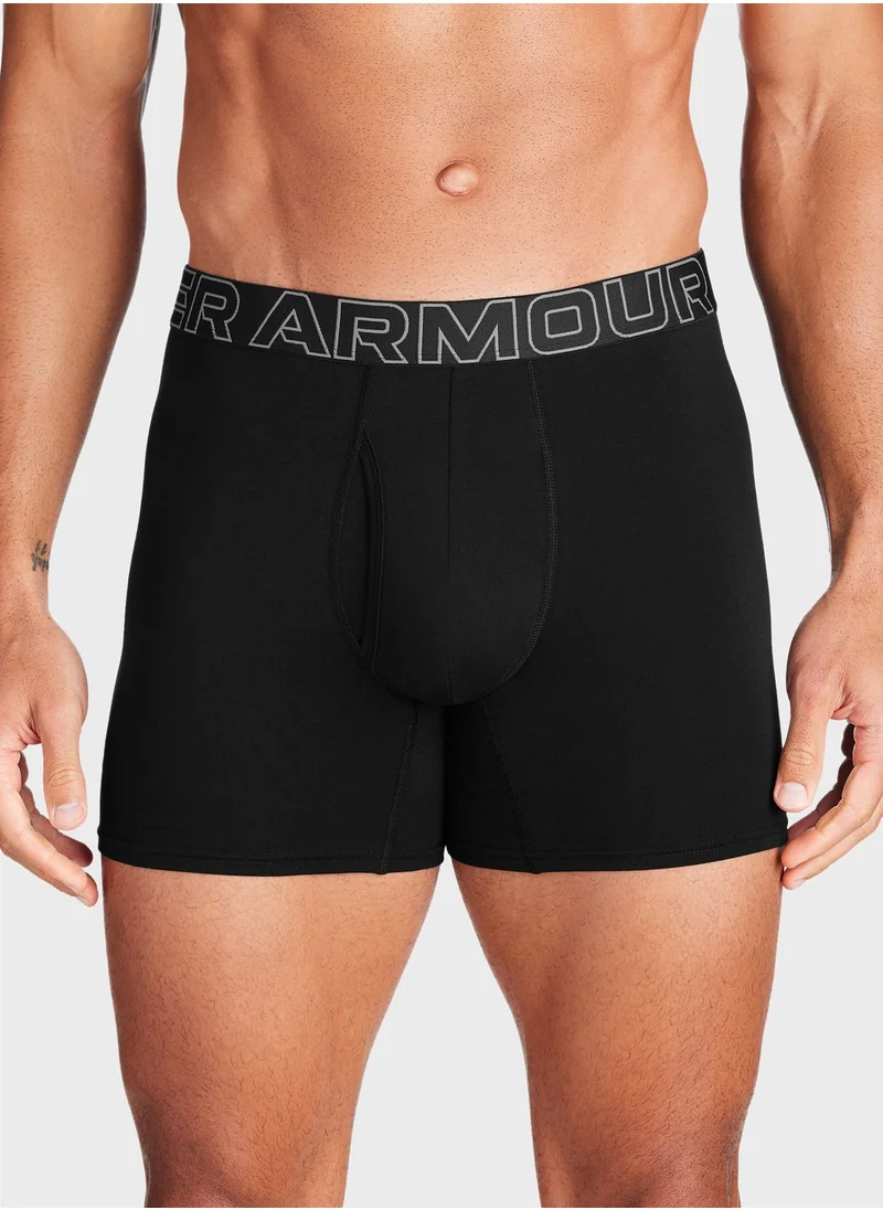 UNDER ARMOUR 3 Pack Performance Tech 6In Boxers