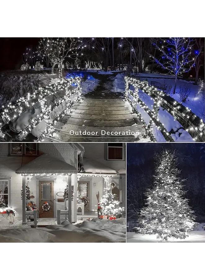 39Ft 100LEDs Plug In High Brightness String Lights 8 Modes Memory Timing For Christmas Tree Holiday Party - Image 3