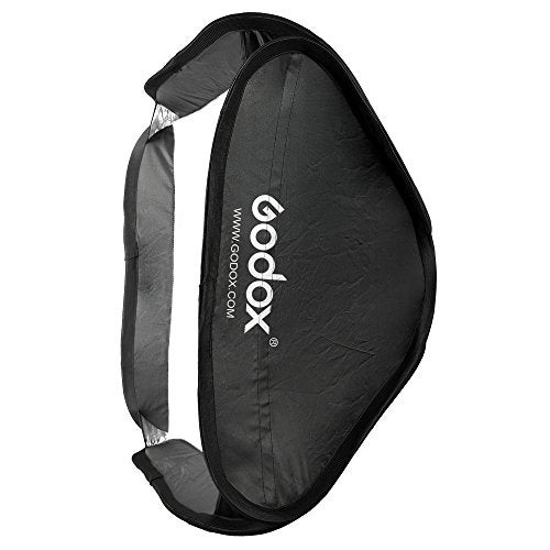 Godox Godox 50x50cm 19.6"x19.6" Softbox Bag Kit for Camera Studio Flash fit Bowens Elinchrom Mount - Image 1