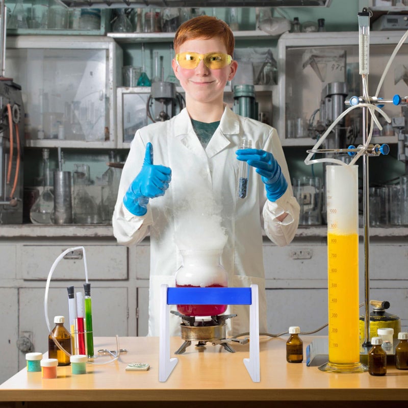 L Shaped Plastic Pipette Rack Stand Space Saving Lab Shelf Holder for Laboratory - Image 5