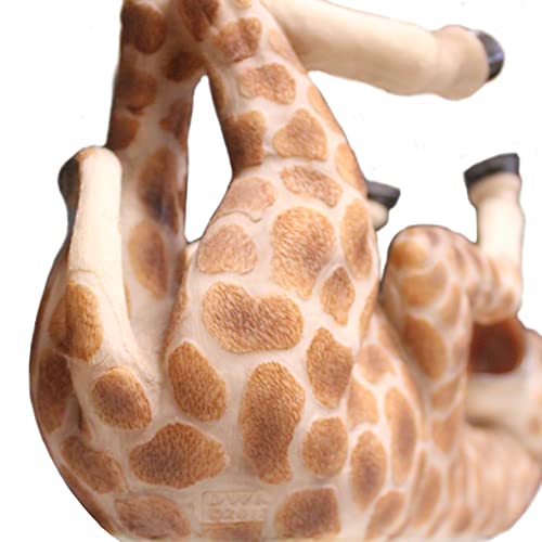 DWK Tall Drink Giraffe Decorative Table Top Wine Bottle Holder | Home Bar Decor | Wine Accessories | Kitchen Organization | Great Gifts for Her - 13.5" - Image 5