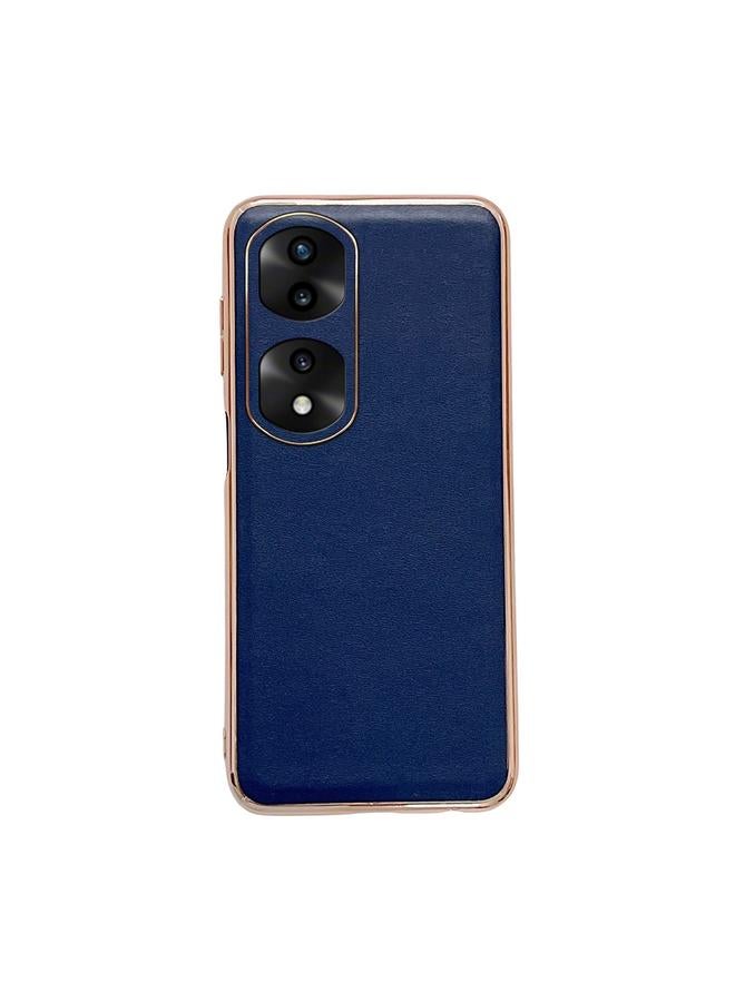 S-TOP Case For Honor 70 Pro Genuine Leather Xiaoya Series Nano Plating Phone Case - Image 1