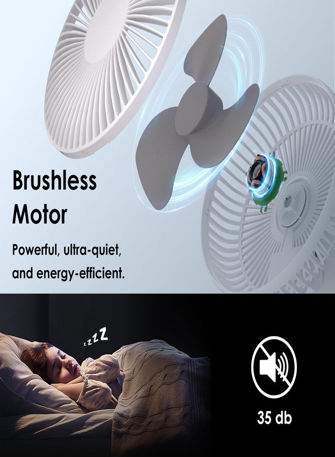 ZOIZ 12V RV Wall Mount Fan, Quiet Oscillating Air Circulator Timer, Wall Mounted for Camper Van, Travel Trailer, Car, Boat, Bedroom & Living Room, Portable Cooling for Van Life Camping (White) - Image 5