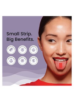 WELLBEING NUTRITION Healthy Hair With Plant Based Biotin Palmetto For Nutrition Growth 30 Strips  - Image 2