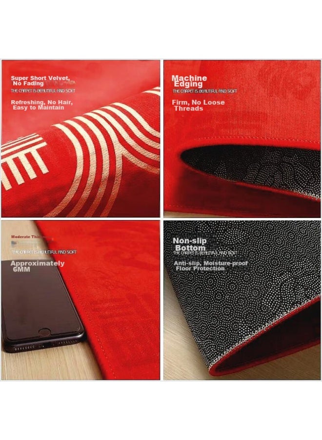 Moon Time Mengting Crystal Velvet Entrance Mat, Absorbent And Easy To Clean, Cuttable, Safe Entry And 60*90cm - Image 2