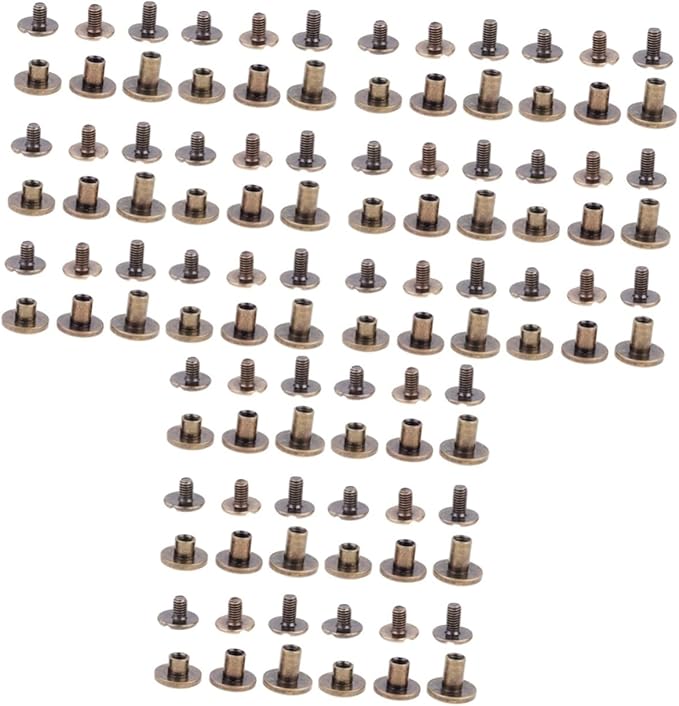 Notebook Rivet Images Generic Copper Flat Head Rivets And Screws For Leather Craft Notebook ...