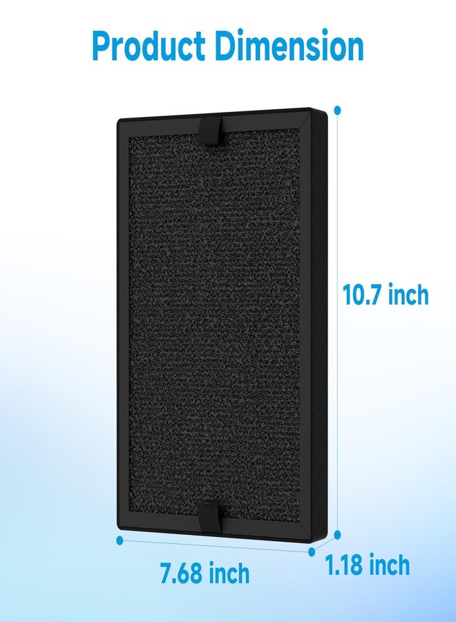 FCFMY KF250 H13 True HEPA Replacement Filter Compatible with Kenmore 1200e Series PM2010 Air Cleaner Purifier, Part # KF250, 2 Sets (4pcs) - Image 5
