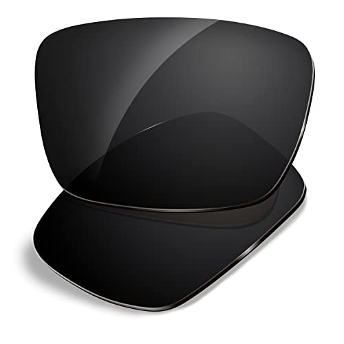 Dynamix Polarized Replacement Lenses for Oakley Fuel Cell | Easy To Install | Fit Perfectly | Solid Black - Image 1