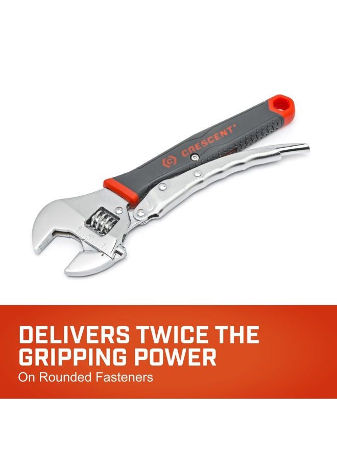 Crescent 10" Locking Adjustable Dual Material Wrench - ACL10VS - Image 4