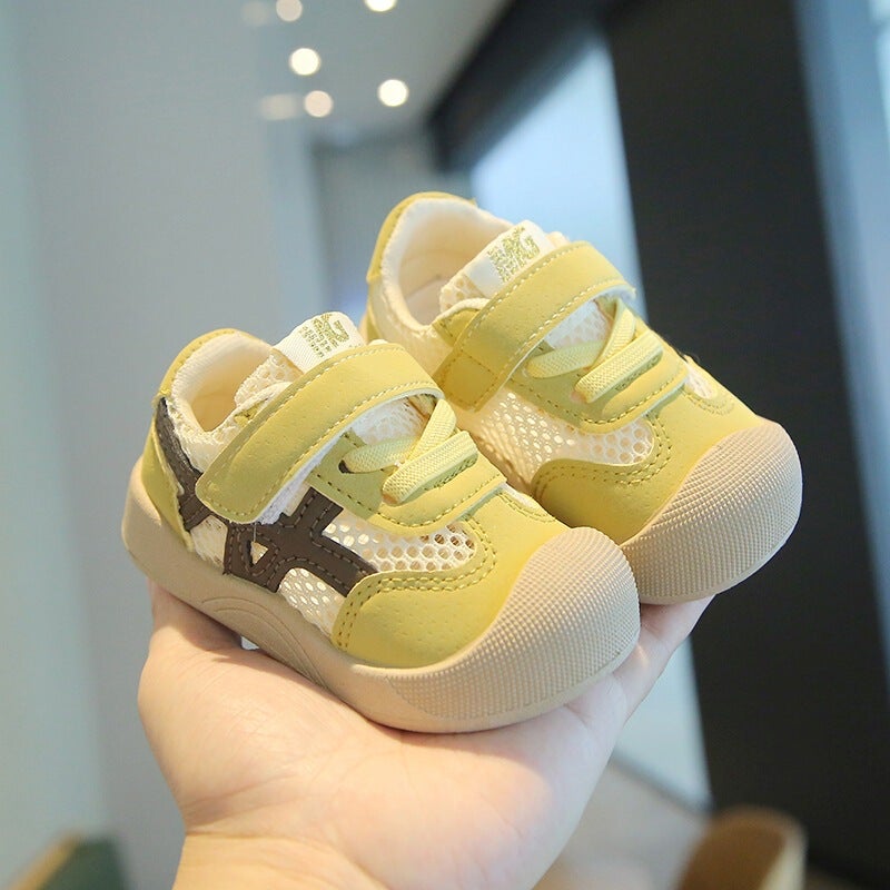 Mesh Sneakers Lightweight Flexible Sole Walking Shoes For Kids Indoor And Outdoor Activities - Image 3