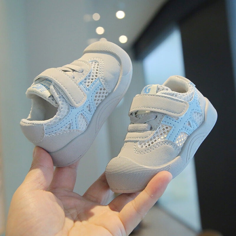 Mesh Sneakers Lightweight Flexible Sole Walking Shoes For Kids Indoor And Outdoor Activities - Image 1