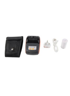 Thoraya Wireless Portable Receipt Printer Bluetooth Thermal Bill Printer 58 mm 110‑240 V(Orange, )  - Image 1