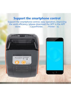 Thoraya Wireless Portable Receipt Printer Bluetooth Thermal Bill Printer 58 mm 110‑240 V(Orange, )  - Image 4