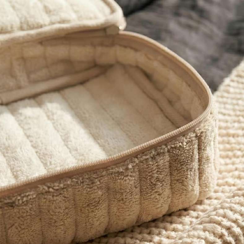 Pan Home Crews Terry Travel Pouch 24x16x7cm - Wheat - 262PSF9900088 - Image 2