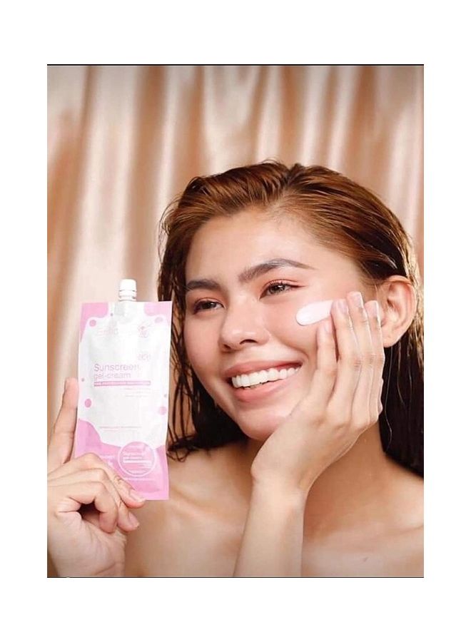 بريليانت سكين إسينشالز عبوات كريم جل للوقاية من الشمس بعامل حماية SPF 30 من قطعتين زهري 2 X 50جرام - Image 3