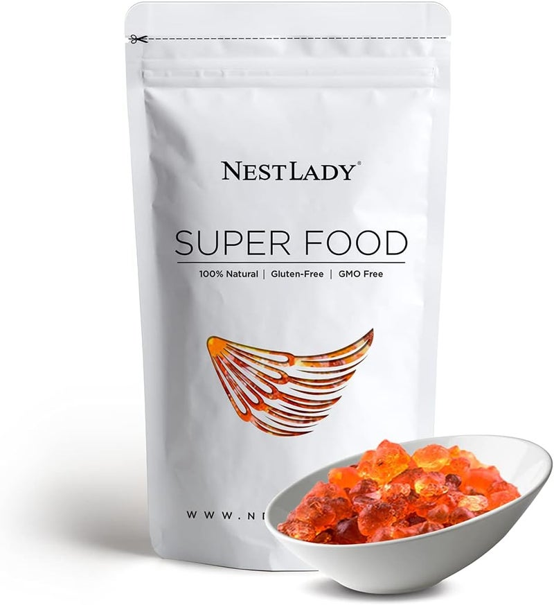 NESTLADY دموع زهر الخوخ الصالحة للأكل من نستلادي - 454 جرام (16 أونصة) - 100% طبيعي، خالي من الجلوتين، خالي من الكائنات المعدلة وراثيًا - Image 1