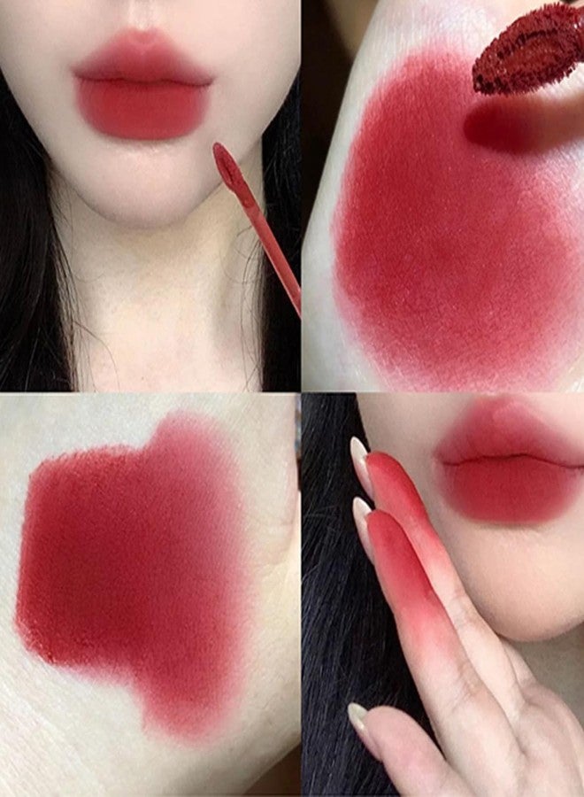 Baorder 3 Colors Cute Rabbit Matte Liquid Lipstick set, Velvet Lip Glaze 2 in 1 Key Chain Bunny Lip Gloss Lip Stain,Waterproof Long Lasting Non-Stick Cup Lip Clay for Kids Girls - Image 5