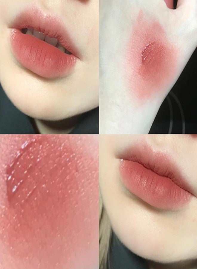 Baorder 3 Colors Cute Rabbit Matte Liquid Lipstick set, Velvet Lip Glaze 2 in 1 Key Chain Bunny Lip Gloss Lip Stain,Waterproof Long Lasting Non-Stick Cup Lip Clay for Kids Girls - Image 4