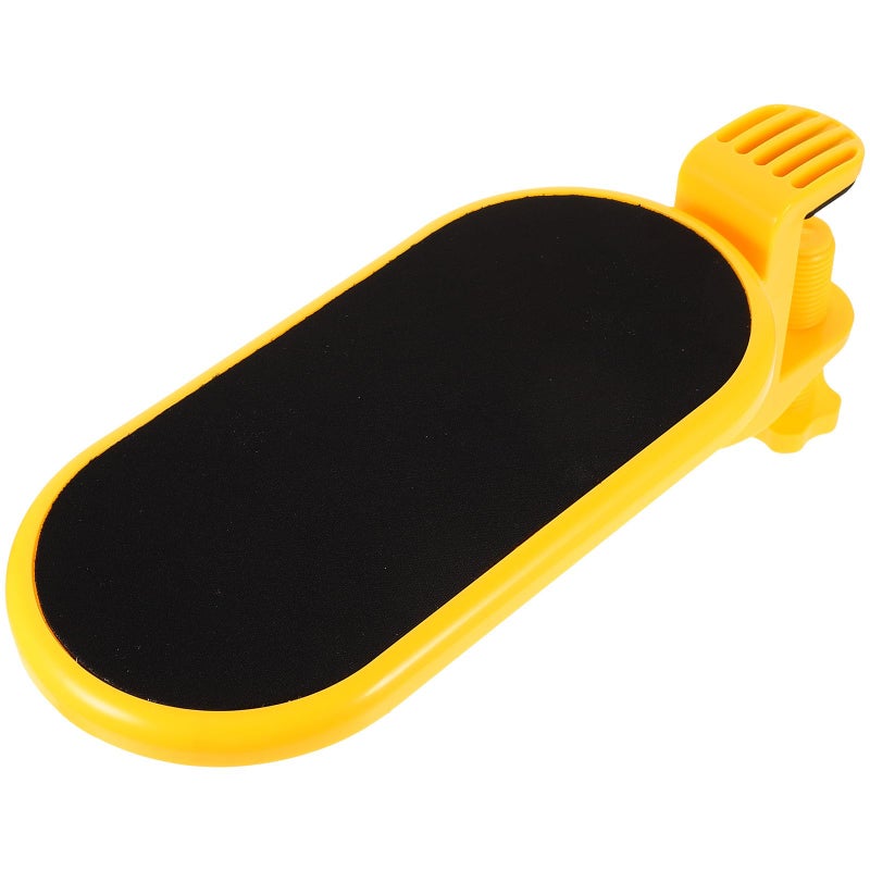 Yellow Adjustable Wrist Rest Pad With Clamp Foldable Elbow Support For Computer Desk Office Gaming - Image 2