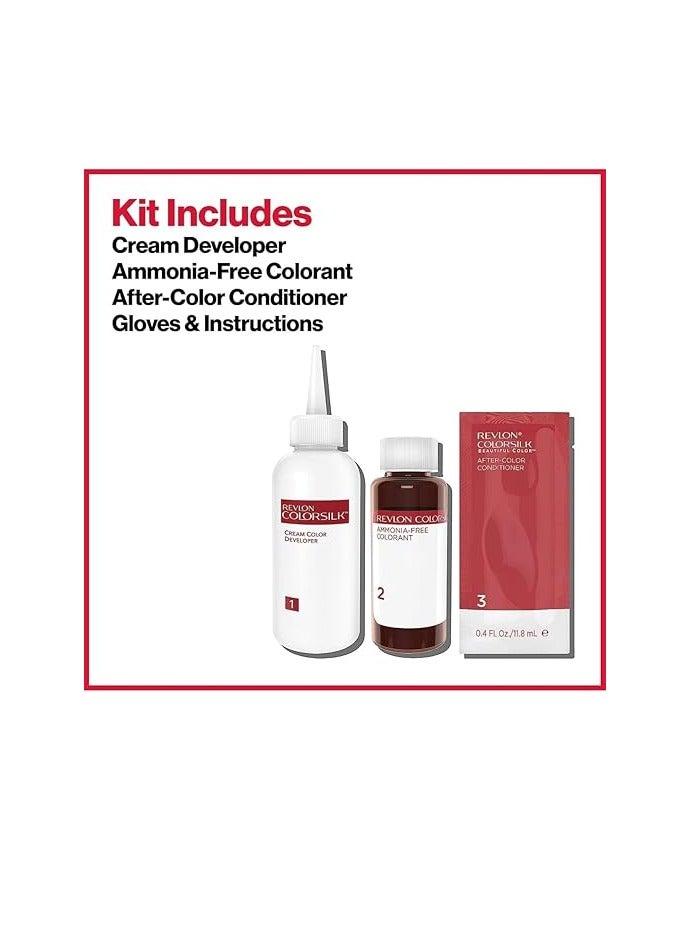 ريفلون صبغة شعر كلر سيلك - بني داكن 30 - Image 4