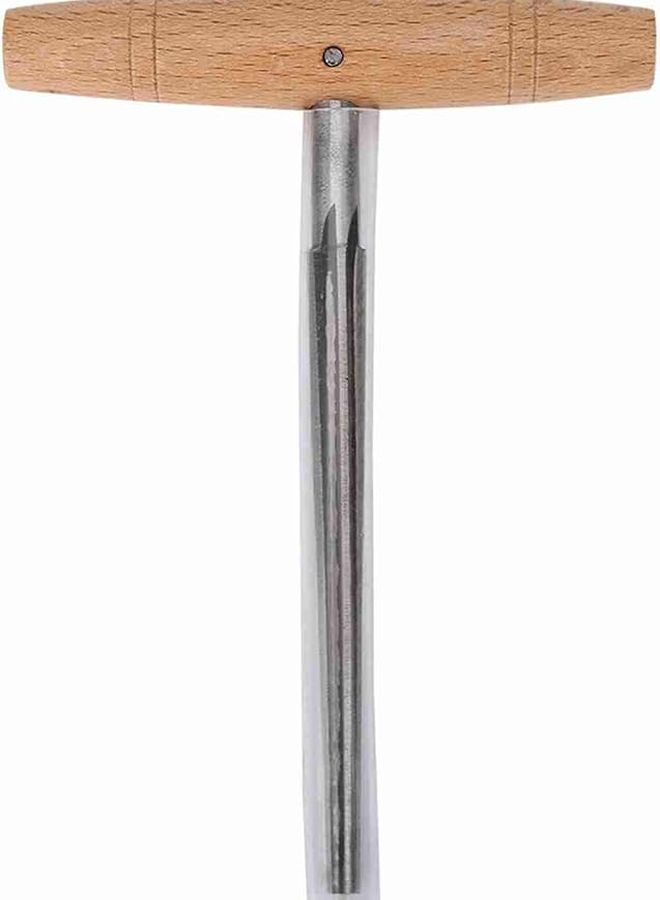 Steel Violin Peg Hole Reamer Tool With Wooden Handle For 3 4 And 4 4 Size - Image 1