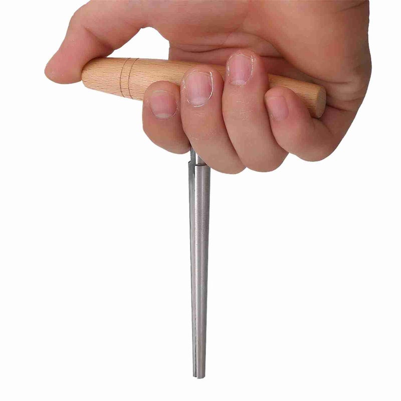 Steel Violin Peg Hole Reamer Tool With Wooden Handle For 3 4 And 4 4 Size - Image 5