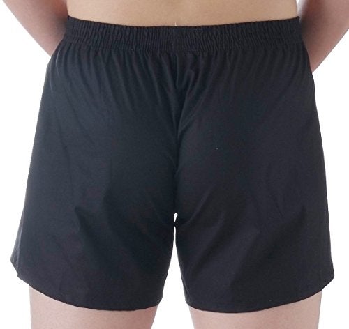 MSPEC Men's Boxers 3D-Crotch Breathable/Comfortable MS-03 Black M - Image 3