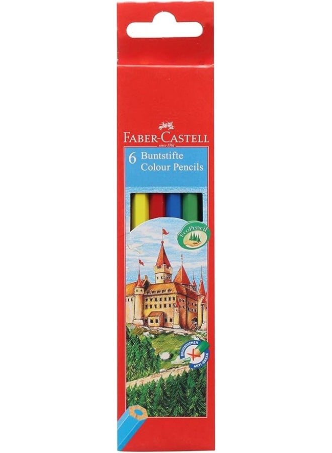 Faber-Castell Faber Castell Color Pencils, Pack of 6